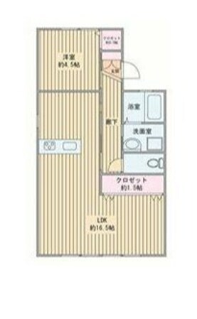 大開駅 徒歩14分 2階の物件間取画像